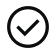 Check mark icon
