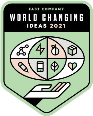 Fast company world changing ideas 2021 logo