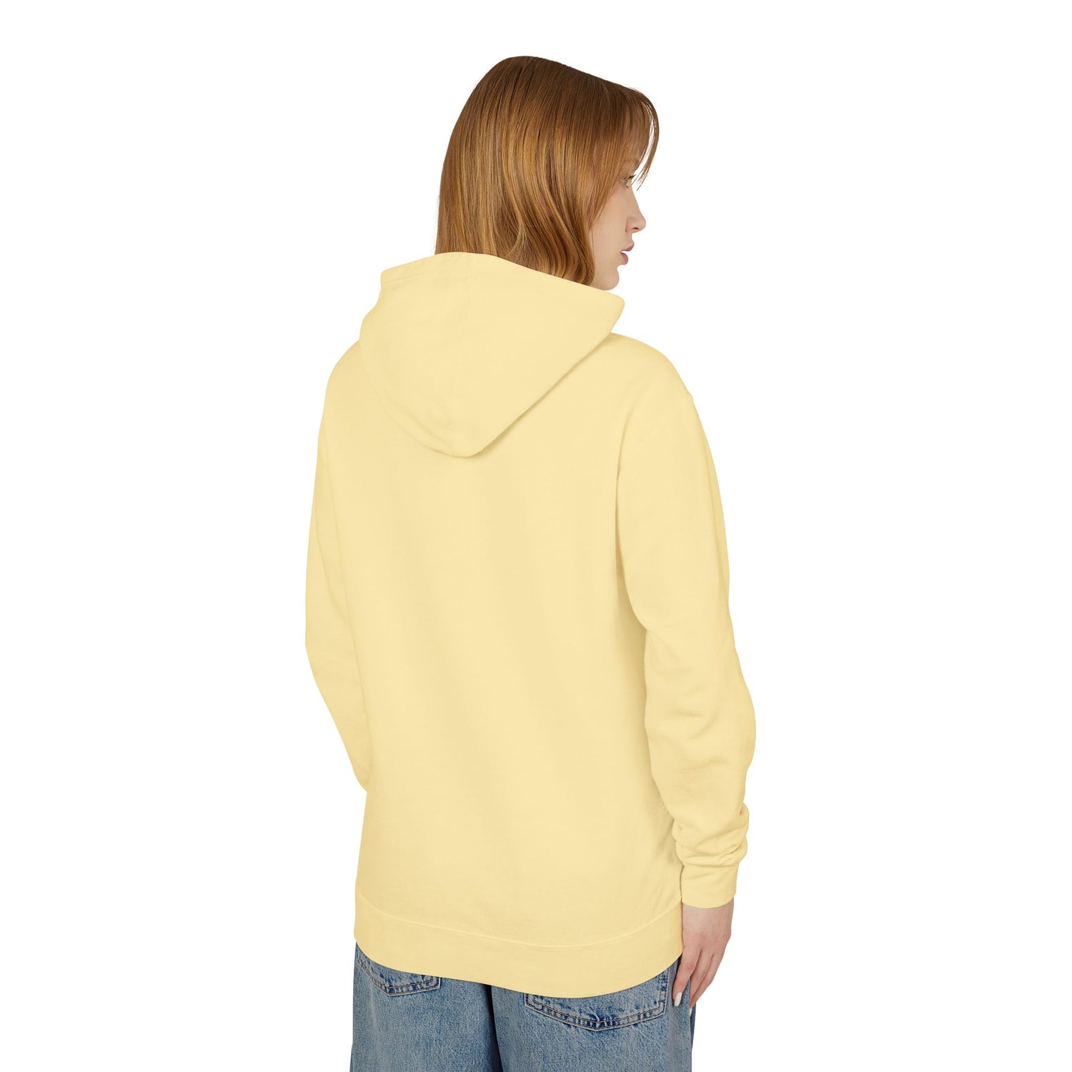 Copy of Apollo Vibe Hoodie – Retro Pink Script Lightweight Hooded Sweatshirt