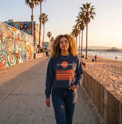 Supreme Vibes Sunset Sweatshirt