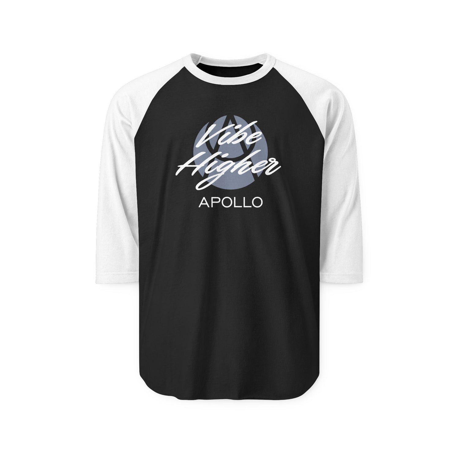 Vibe Higher Raglan Shirt — Vibe Higher 3/4 Sleeve Baseball Tee