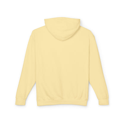 Apollo Vibe Hoodie – Retro Pink Script Lightweight Hooded Sweatshirt