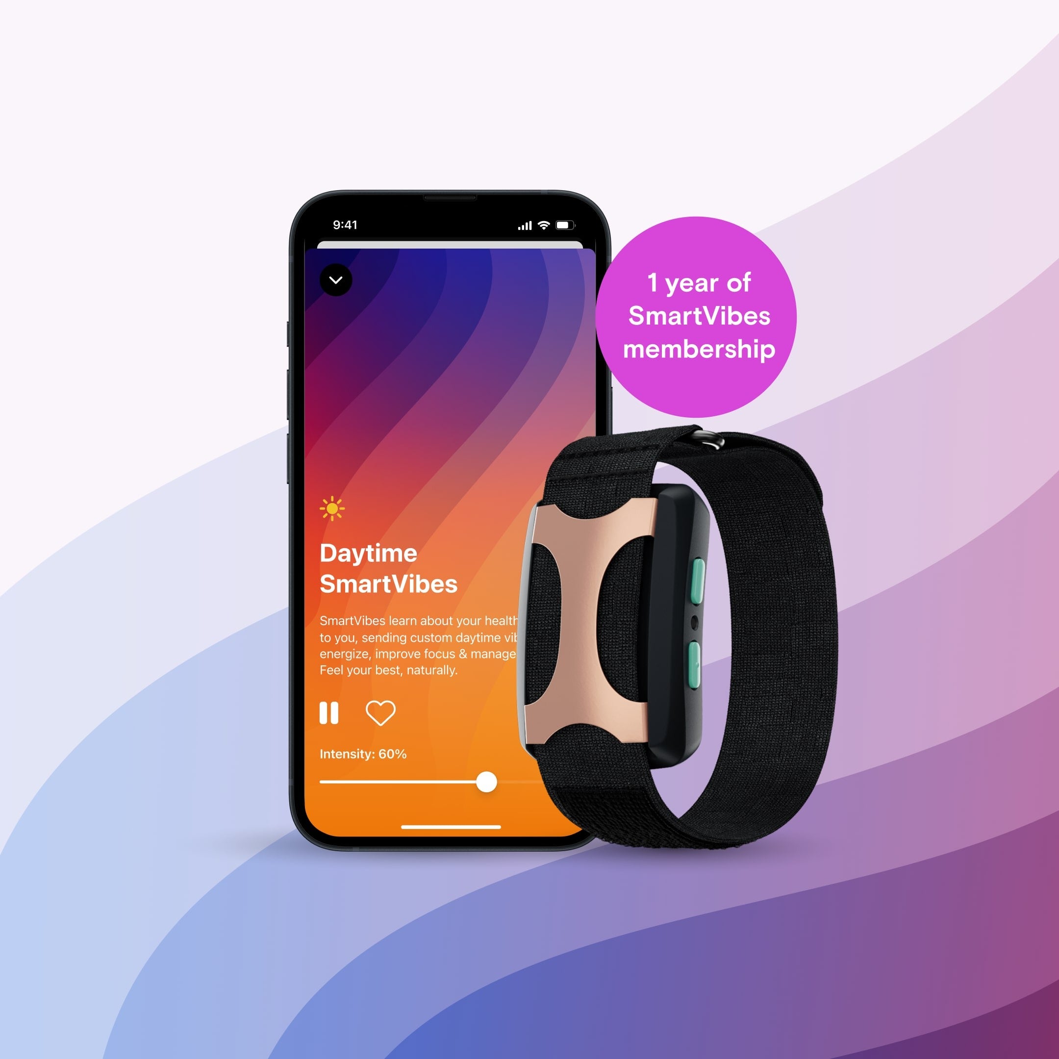 Apollo Wearable + SmartVibes AI Membership